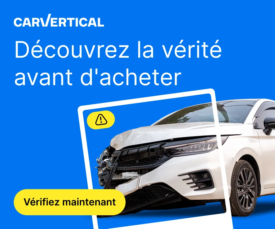 carVertical : vérifiez l'historique d'un véhicule avant d'acheter